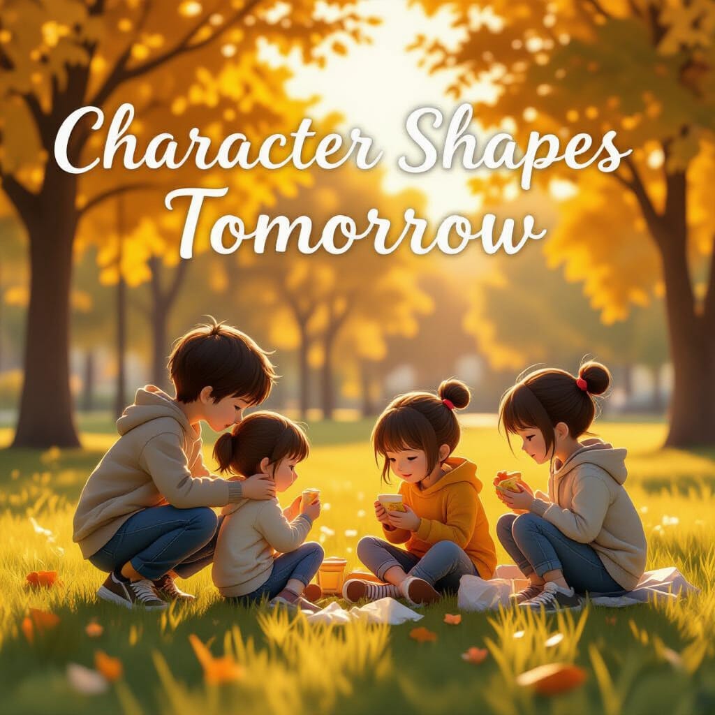 Importance of a good personality Education vs character Life values for children